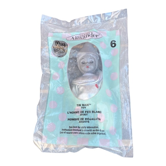 2007 McDonald’s Madame Alexander Wizard of Oz Happy Meal Toys Set of 5 NEW - Picture 4 of 6